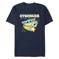 スター ウォーズ メンズ トップス Tシャツ グラフィック Menstar Wars The Mandalorian The Child Graphic Tee Navy ネイビー