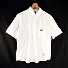 VAN JACKET アーチロゴ ハーフボタン プルオーバー 半袖シャツ 襟付き 古着 used IVY アイビー