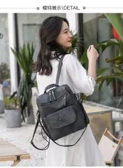 再入荷 リュック 大容量 ママバッグ　カバン レディース A4対応 軽量 防水 通勤 通学 おしゃれ 大人 サイズ感 マザーズバッグ リュックサック PUレザー ビジネス 外出 旅行