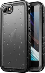 【特価セール】米軍規格 QI充電対応 iPhone iPhone SE 第3世代 iPhone ケース ケース 防塵 防雪 iPhone 耐衝撃 iPhone 水中撮影 SE 第2世代 IP68防水規格 ケース 完全防水 水泳 海 7/8/SE2/SE3 指紋