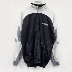 古着 used　90s　adidas　アディダス　トラックジャケット/ジャージ　ヴィンテージ　黒　ブラック　Lサイズ