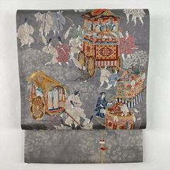 名古屋帯 西陣織 馬 お仕立て込み - メルカリ