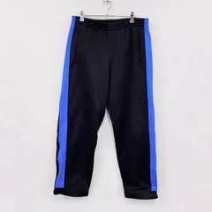 古着 used　～00s　NIKE　ナイキ　アンドレアガシ　トラックパンツ　ジャージパンツ　ヴィンテージ　ブラック　ブルー　XLサイズ