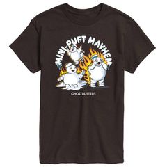 アニメキャラクター メンズ トップス Tシャツ ミニ スウェット エンパイア フリース Licensed Character Mens Ghostbusters Frozen Empire Mini Pufts Fleece Sweatshirt Dark B