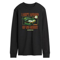 애니메이션 캐릭터 맨즈 탑스 T셔츠 엠파이어 그래픽 Licensed Character Mens Ghostbusters Frozen Empire Long Sleeve Graphic Tee Black 블랙