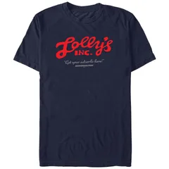 アニメキャラクター メンズ トップス Tシャツ グラフィック Licensed Character Menschoolhouse Rock Lollys Inc Graphic Tee Navy ネイビー