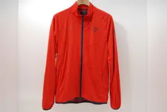 中古 メンズ キャロウェイ Callaway フルジップアウター L 赤 レッド ダブル 薄手 メッシュ裏地