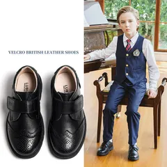 再入荷 キッズドレスシューズ フォーマルシューズ ローファー 本革 子供靴 男の子 ジュニア キッズ ドレスシューズ 履きやすい やわらかい シューズ 卒業式 通学 結婚式 発表会