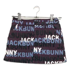 中古 レディース ジャックバニー Jack Bunny!! スカート 1(M) 紺系 マルチカラー 総柄 一体型インナーパンツ付き