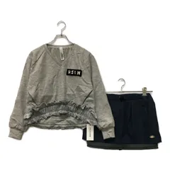 未使用品 レディース カジェヘラ CALLEJERA セットアップ 1(M) グレー×紺 長袖プルオーバー×スカート