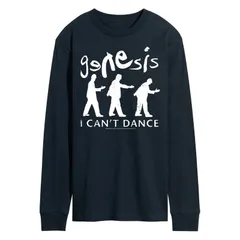 アニメキャラクター メンズ トップス Tシャツ Licensed Character Mens Genesis I Cant Dance Long Sleeve Tee Navy ネイビー