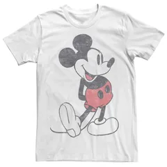 ディズニー メンズ トップス Tシャツ ヴィンテージ Disneys Mickey Friends Mickey Mouse Mens Vintage Portraitee White ホワイト