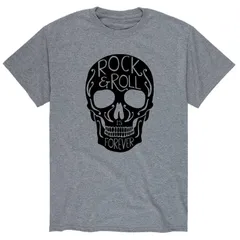 アニメキャラクター メンズ トップス Tシャツ Licensed Character Mens Rock And Roll Forever Tee Gray グレー
