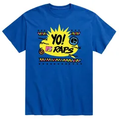 アニメキャラクター メンズ トップス Tシャツ Licensed Character Mens Yo MTV Raps Tee Blue ブルー