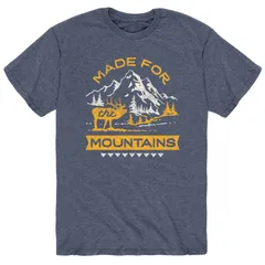 アニメキャラクター メンズ トップス Tシャツ Licensed Character Mens Made For The Mountains Tee Blue ブルー