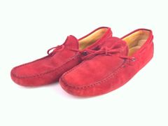 TOD'S×Ferrari トッズ フェラーリ ドライビングシューズ 赤 - メルカリ