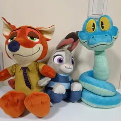 ズートピア　ペアぬいぐるみ　ニック　ジュディ　Lぬいぐるみ　ゲイリー