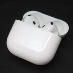 ITQJ9SKOFUGL Apple アップル AirPods4 第4世代 A3053 エアポッズ ワイヤレスイヤホン ホワイト 充電ケース付き