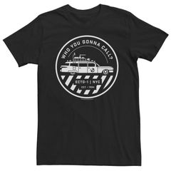 アニメキャラクター メンズ トップス Tシャツ ロゴ Licensed Character Mens Ghostbusters Ecto1 Car Logo Tee Black ブラック