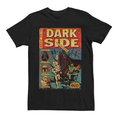 アニメキャラクター メンズ トップス Tシャツ ヴィンテージ グラフィック Licensed Character Menstar Wars Dark Side Tales Vintage Comicover Graphic Tee Black ブラック