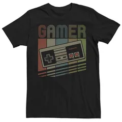 アニメキャラクター メンズ トップス Tシャツ Licensed Character Mens Nintendo NES Controller Gameretro Short Sleeve Tee B