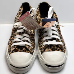 コンバース ジャックパーセル レオパード 22.5  新品 フェイクファー
