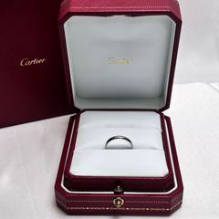 Cartier LOVE RING カルティエ ラブリング Pt950 9号 - メルカリ