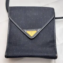 YSL イブサンローラン ショルダーバッグ 黒 vintage