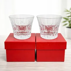 未使用品 Baccarat バカラ 2018年 イヤータンブラー ペア ロックグラス 箱付