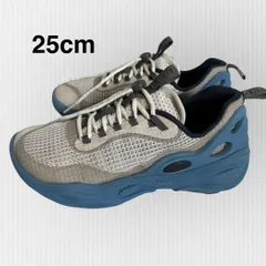 【メレル】ハイドロネクストジェンハイカー　スニーカー　25cm　グレー　ブルー　厚底　メンズ　メッシュ