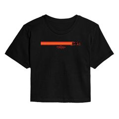 ディズニー レディース トップス Tシャツ クロップド グラフィック Juniors Disney Tron Ares Motorcycle Graphicropped Graphic Tee Black ブラック