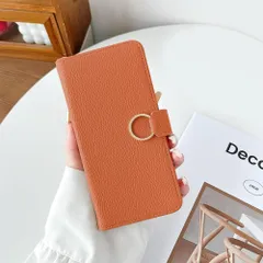 For AQUOS sense6 ケース 手帳型 おしゃれ リング付き