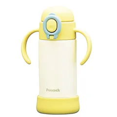 ピーコック ベビーストローマグ ハンドル付360ml イエロー (APB-R35Y)のサムネイル