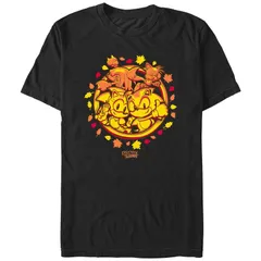 アニメキャラクター メンズ トップス Tシャツ グラフィック Licensed Character Mensonic Thedgehog Autumn Ringraphic Tee Black ブラック