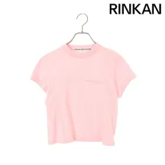 alexanderwang クロップドTシャツ ピンク xxs 【公式通販】
