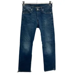 Levi's 513 デニムパンツ W29 ダークブルー リーバイス ジップアップ アメカジ ジーンズ デニム コットン 2603-227