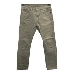 Levi's 513 デニムパンツ W32 ベージュ リーバイス ジップアップ アメカジ ジーンズ デニム コットン 2603-239