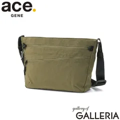 【正規品5年保証】 エースジーン ショルダーバッグ メンズ レディース 斜めがけバッグ ブランド ace.GENE 斜めがけ 軽量 大人 撥水 アウトドア おでかけ ナイロン バッグ カジュアル B5 9L ファルテライト 17893 カーキのサムネイル