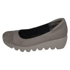 Hills Avenue 自由が丘(ヒルズ アベニュー) パンプス 22.5 レディース - グレーベージュ ウェッジソール レザー