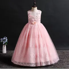 再入荷 子供ドレス ロングドレス パーティー 子供 ピアノ 発表会 キッズ ロングドレス ドレス フォーマル ワンピース 女の子 子ども 服 キッズドレス フォーマル 発表会