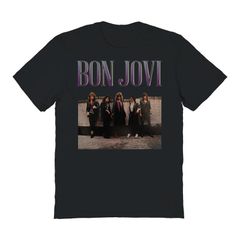 BON JOVI バンドTシャツ L ブラック 鬼フェード ボロ ボンジョビ 