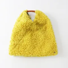 【値下げ】定価5.3万 エムエムシックス MM6 メゾンマルジェラ TEDDY JAPANESE TOTE BAG MINI ジャパニーズトートバッグ ボア【2400014325300】のサムネイル