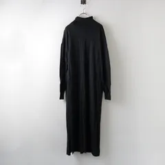 【値下げ】美品 2021AW かぐれ アーバンリサーチ kagure URBAN RESEARCH ウールシルクニットワンピース F/ダークグレー ドレス【2400014372991】のサムネイル