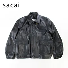 2026年最新】sacai 25ss レザージャケットの人気アイテム - メルカリ