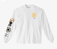 TRIBAL STREETWEAR Mister Cartoon X Tribal - White Longsleeve teeのサムネイル