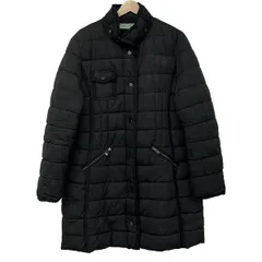 Desigual(デシグアル) コート サイズ46 XL レディース - 黒 長袖/中綿/ジップアップ/エンボス加工/冬のサムネイル