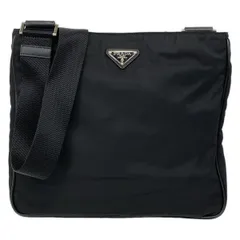 PRADA(プラダ) ショルダーバッグ - 黒 レザー