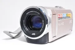 【美品】 JVC ビデオカメラ Everio GZ-E265 ホワイト JVCケンウッド EVERIO GZ-E265-W 内蔵メモリー32GB シルキーホワイト
