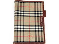 90s BURBERRY バーバリー ブックカバーsale - メルカリ
