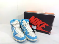 26g-247k【中古】NIKE ナイキ AIR JORDAN 1 RETRO HIGH OG エアジョーダン 1 レトロ ハイ オリジナル　スニーカー　DZ5485-402　28.0cm　ブルー